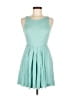 Splendid Solid Teal Casual Dress Size M - photo 1