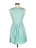 Splendid Solid Teal Casual Dress Size M - photo 2