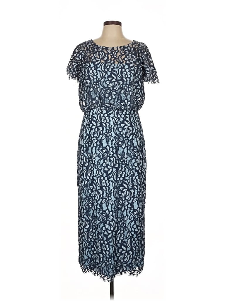 Pre-owned Js Collections Cocktail Dress In Blue