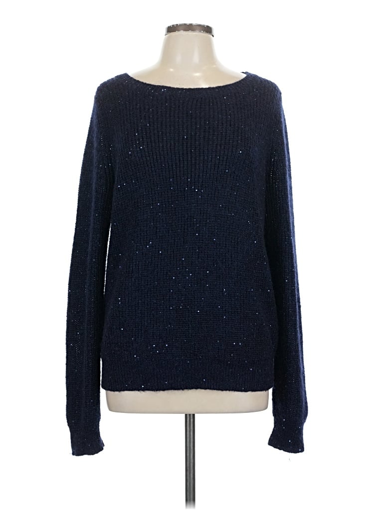 Pre-owned Ann Taylor Pullover Sweater In Blue