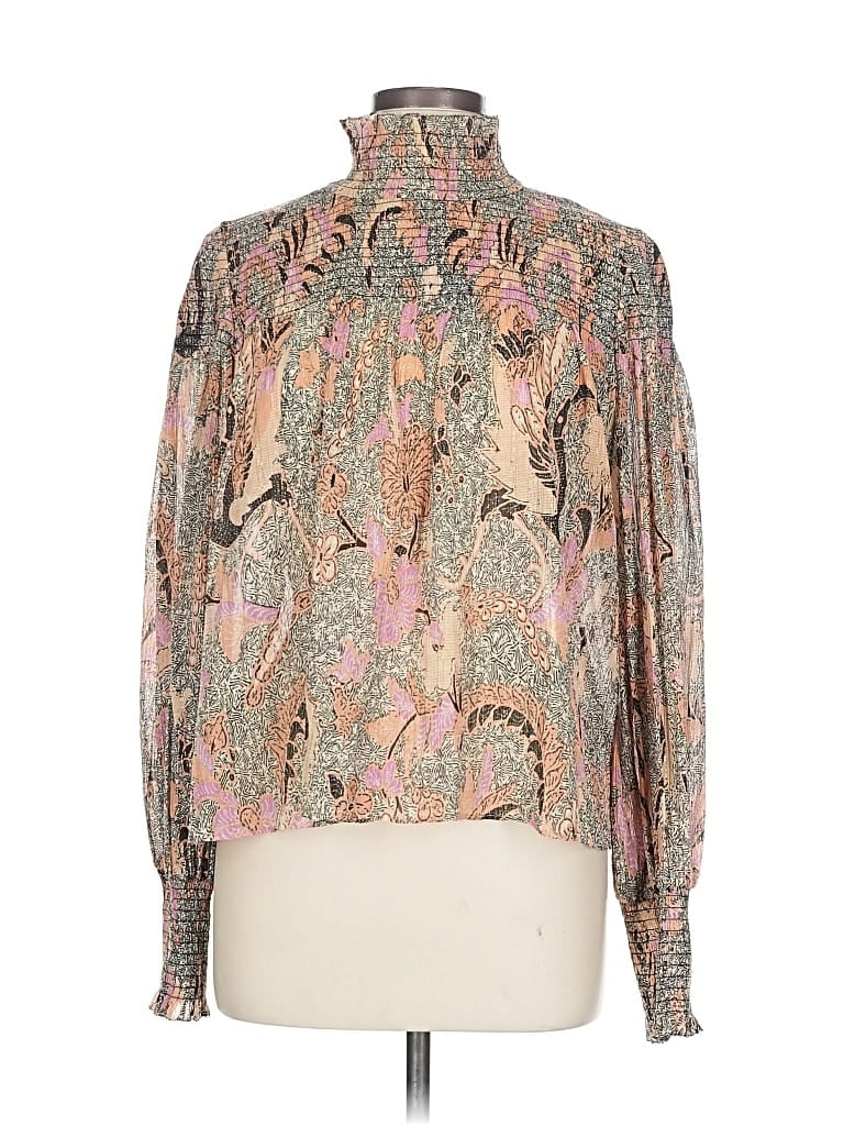 Pre-owned Ulla Johnson Long Sleeve Blouse In Pink