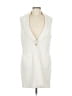 St. John White Sweater Vest Size M - photo 1