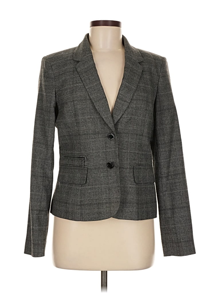 Pre-owned Calvin Klein Blazer Jacket In Gray