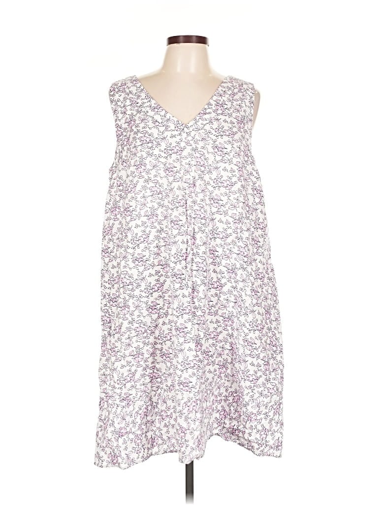 Ann Taylor Loft Casual Dress In White