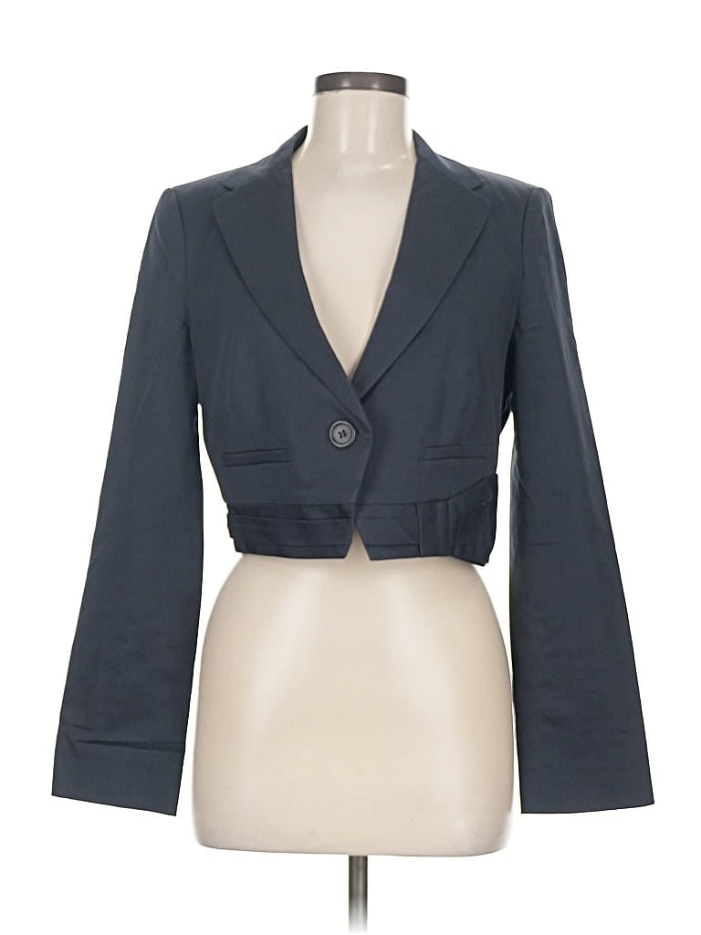 Pre-owned Bcbgmaxazria Blazer Jacket In Gray