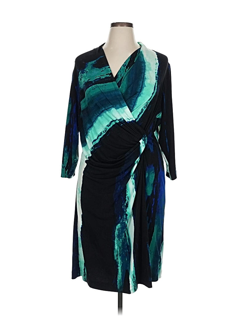 Pre-owned Calvin Klein Cocktail Dress In Black