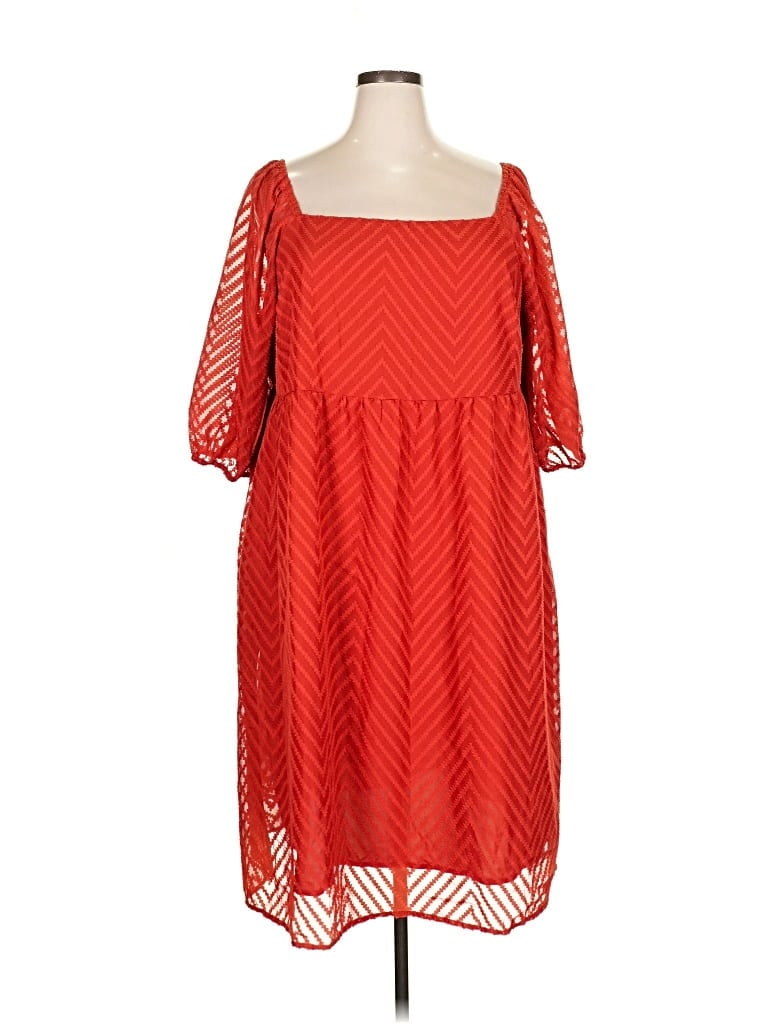 Click to view more detailed imagery on our partner's website Pre-owned Bloomchic Casual Dress In Red