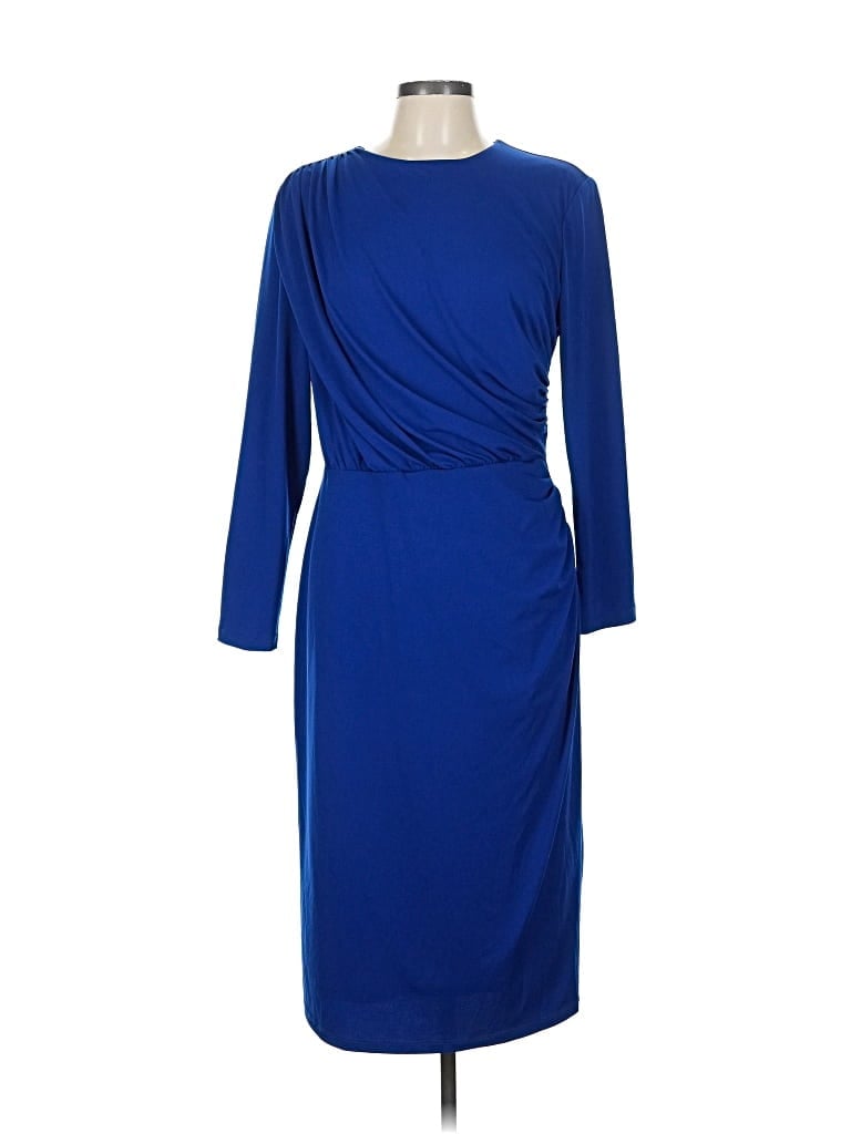 Pre-owned Alexia Admor Cocktail Dress In Blue