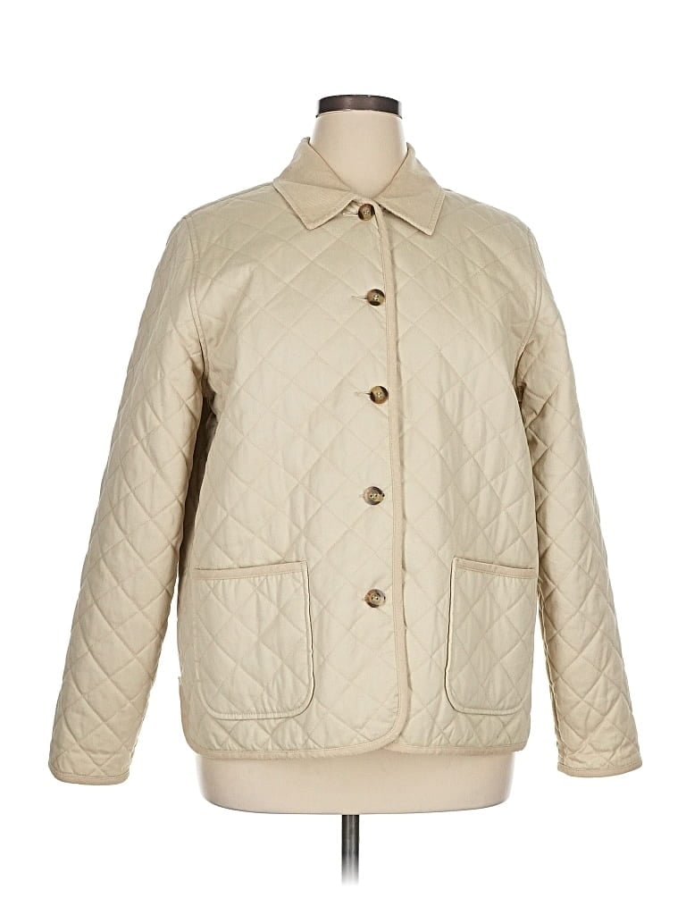 Pre-owned Charter Club Jacket In White
