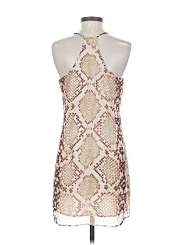 Lavender Brown Cocktail Dress (view 2)