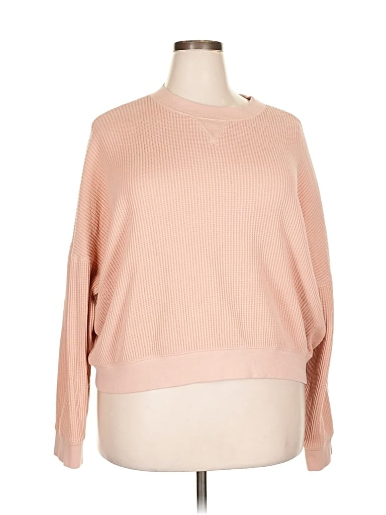 Pre-owned Gap Pullover Sweater In Pink