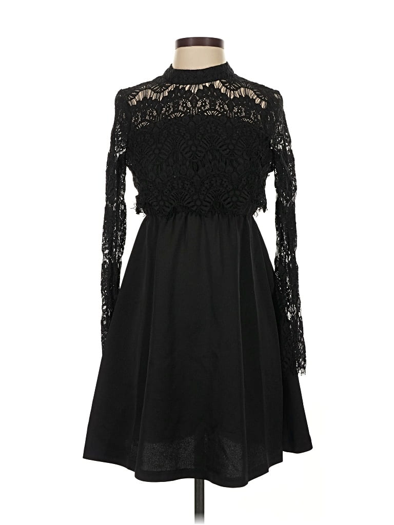 Pre-owned Bcbgeneration Cocktail Dress In Black