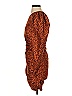 Wilfred 100% Polyester Animal Print Orange Cocktail Dress Size 4 - photo 5