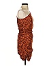 Wilfred 100% Polyester Animal Print Orange Cocktail Dress Size 4 - photo 4