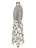 Warm 100% Polyamide Gray Casual Dress Size S (estimated) - photo 5