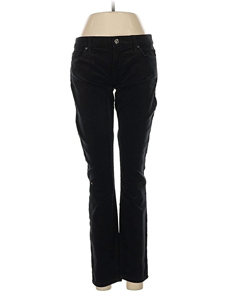 Pre-owned 7 For All Mankind Casual Pants In Black