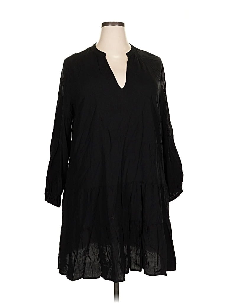 Pre-owned Gap Casual Dress In Black