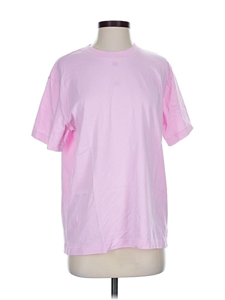 Pre-owned Abercrombie & Fitch Short Sleeve T-shirt In Pink