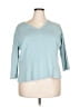 Charter Club Teal Cardigan Size 2X - photo 1