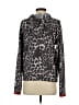 Michael Stars Animal Print Gray Pullover Sweater Size Sm (0) - photo 2