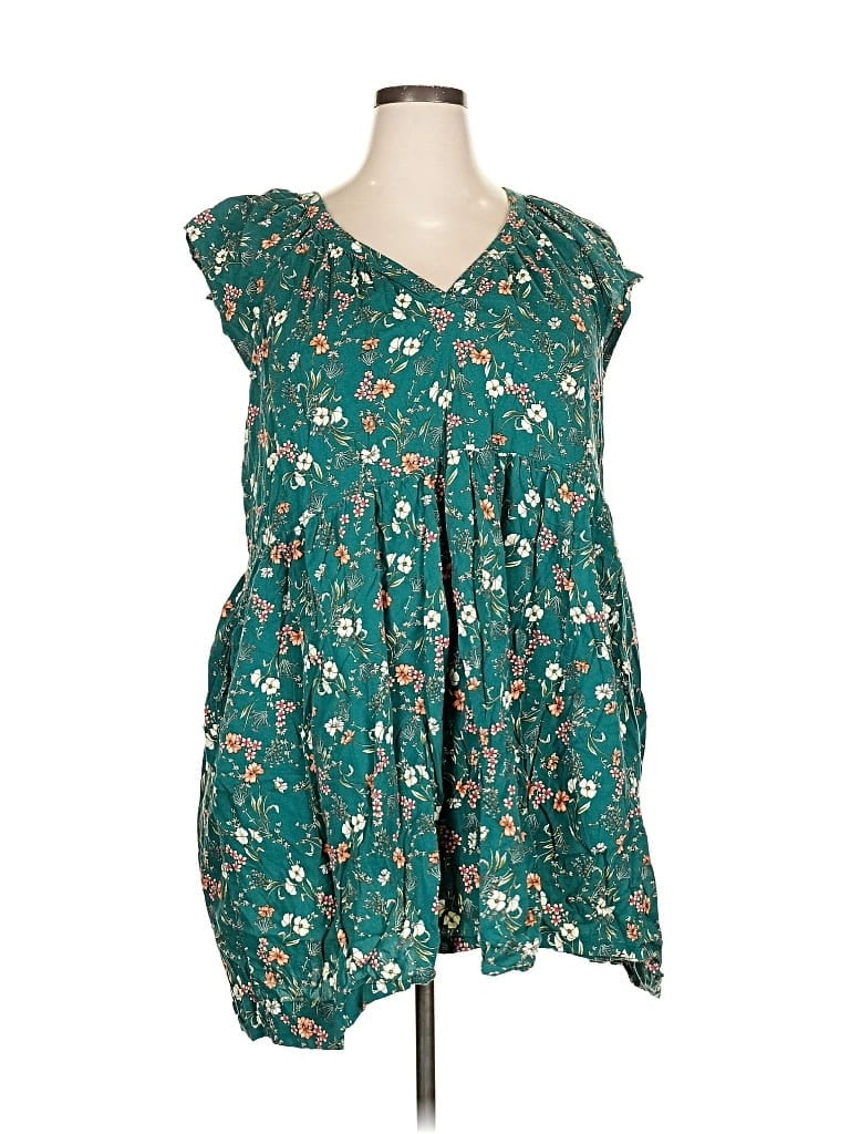 Pre-owned Old Navy Casual Dress In Green