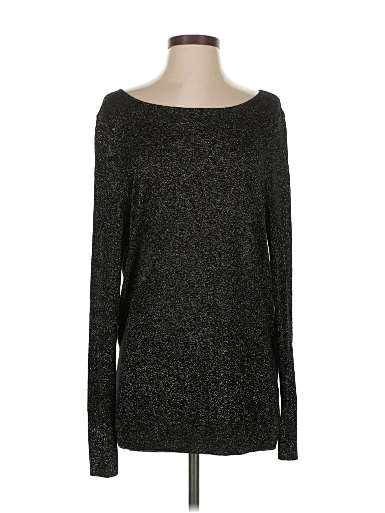 HALOGEN Pre-owned Pullover Sweater In Black