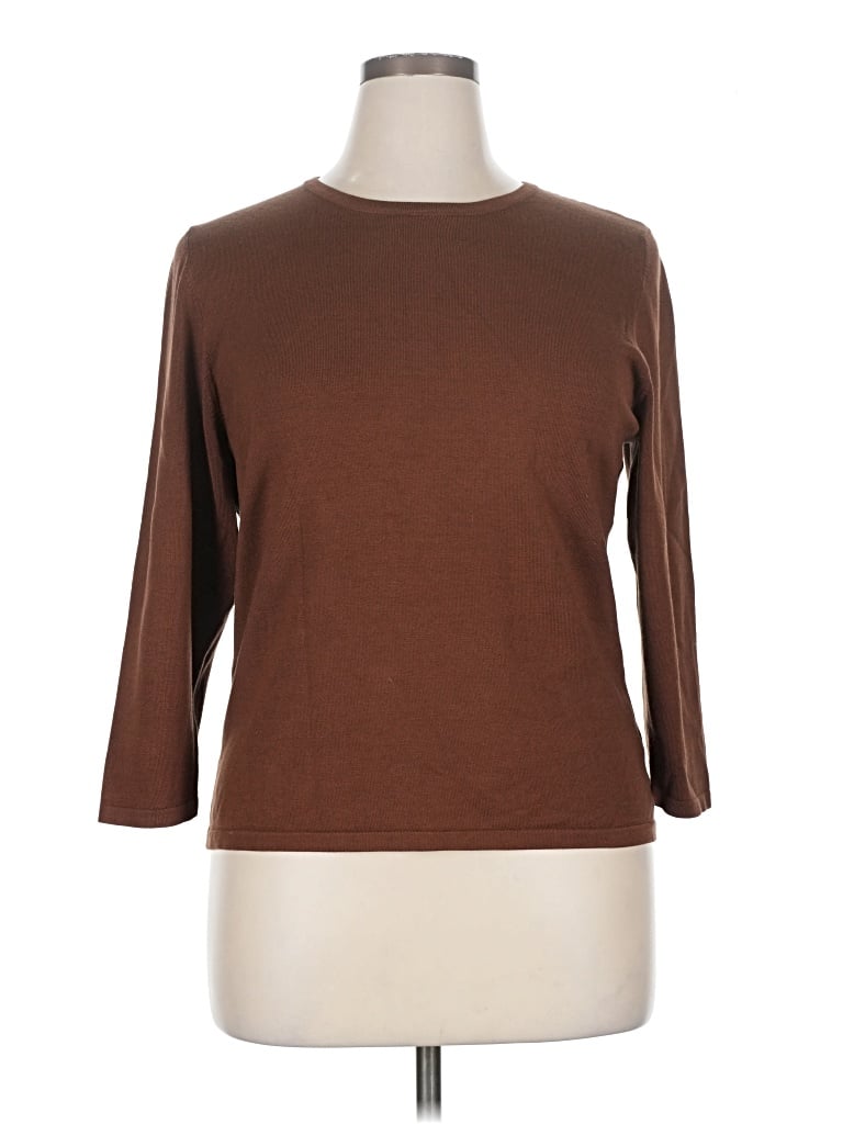 DONCASTER SPORT Pre-owned Cardigan Sweater In Brown