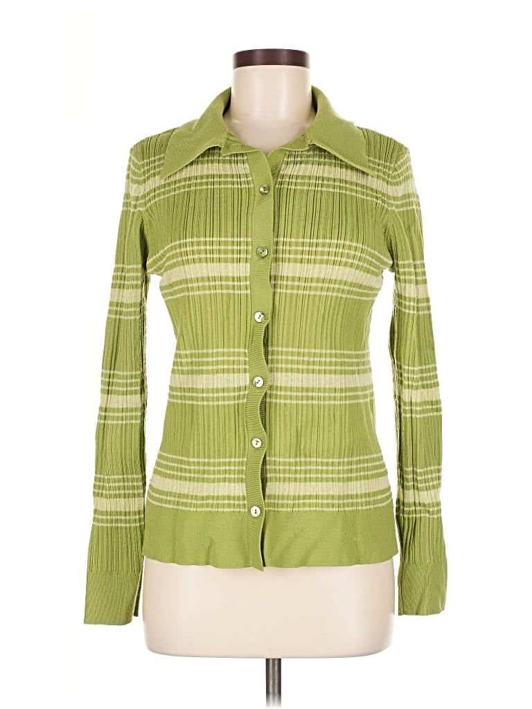Pre-owned Song Of Style Cardigan Sweater In Green
