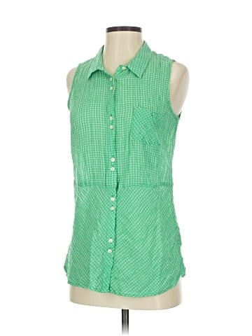 C&C California Sleeveless Button-Down Shirt (view 1)