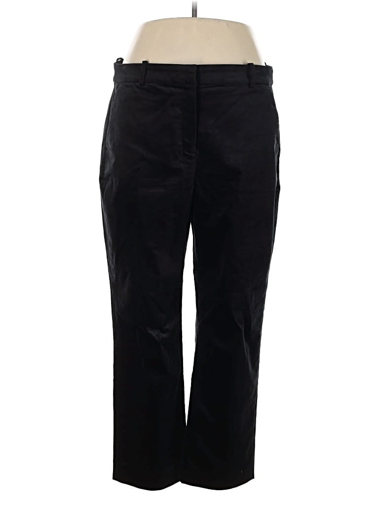 Pre-owned J.crew Factory Store Casual Pants In Black