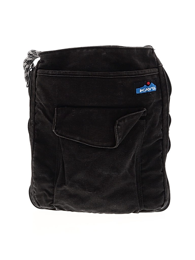 Pre-owned Kavu Crossbody Bag In Black