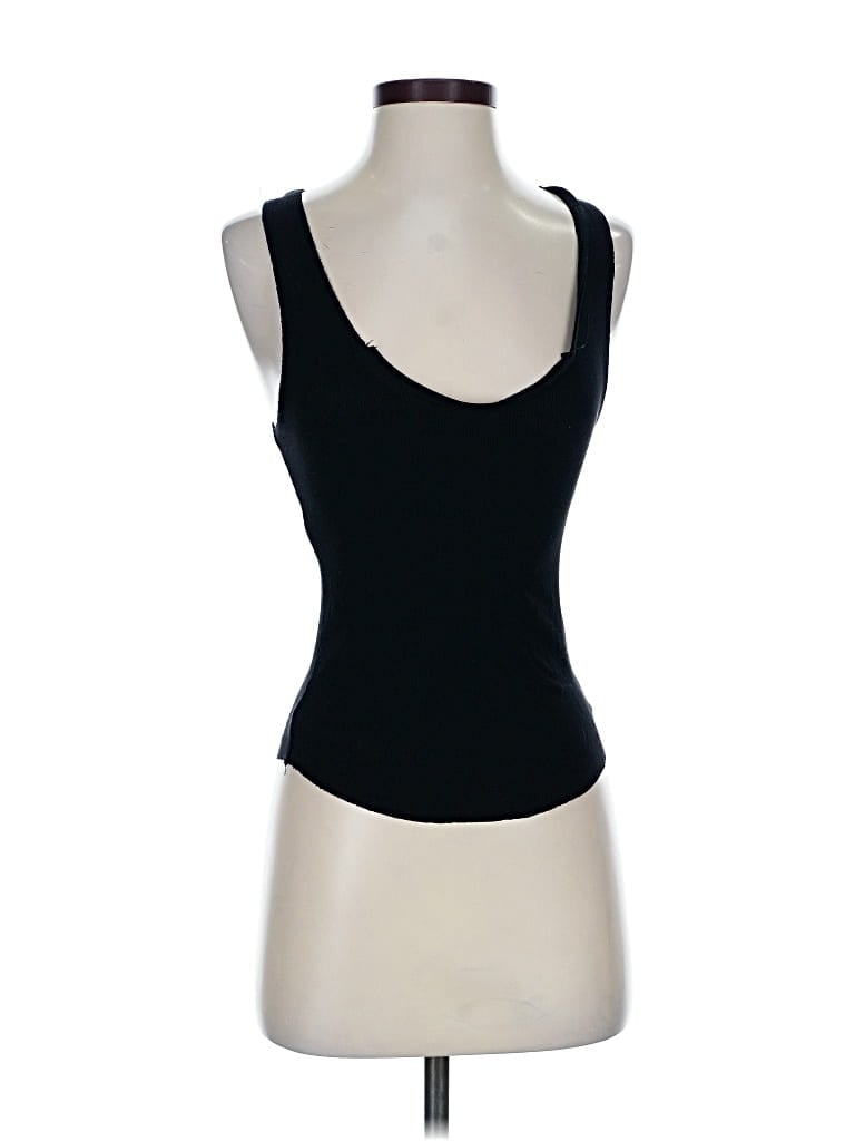 Pre-owned Nike Tank Top Black Strapless Neckline Tops