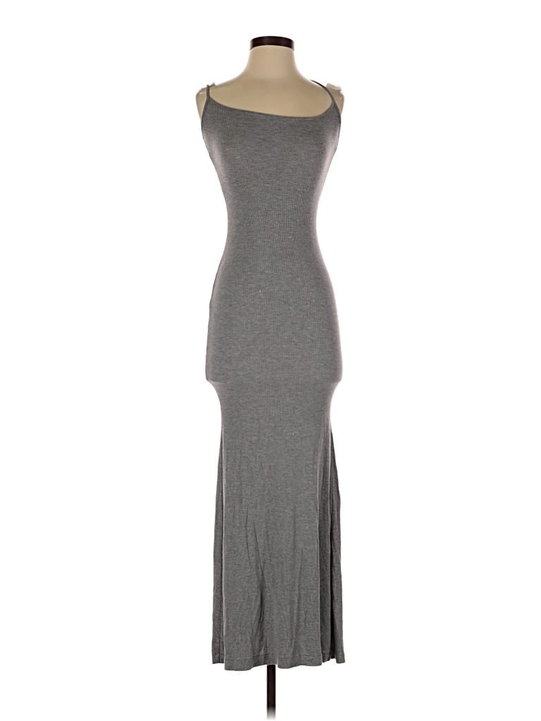 Pre-owned Skims Casual Dress In Gray