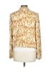 Hanii Y 100% Polyester Print Gold Blazer Size EU (IT) 46 / US 10 - photo 2
