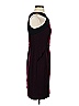 DKNY 100% Polyester Color Block Burgundy Cocktail Dress Size 2 - photo 4
