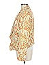 Hanii Y 100% Polyester Print Gold Blazer Size EU (IT) 46 / US 10 - photo 5