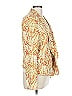 Hanii Y 100% Polyester Print Gold Blazer Size EU (IT) 46 / US 10 - photo 4