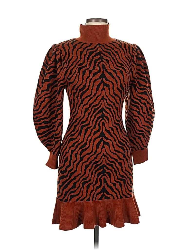 Pre-owned Ulla Johnson Casual Dress In Brown