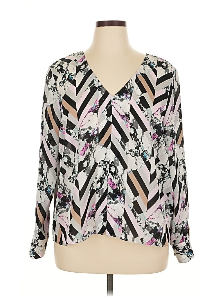 JENNIFER LOPEZ Pre-owned Long Sleeve Blouse In White