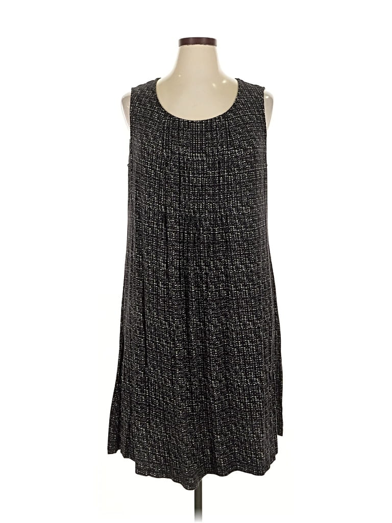 Pre-owned Croft & Barrow Casual Dress In Gray