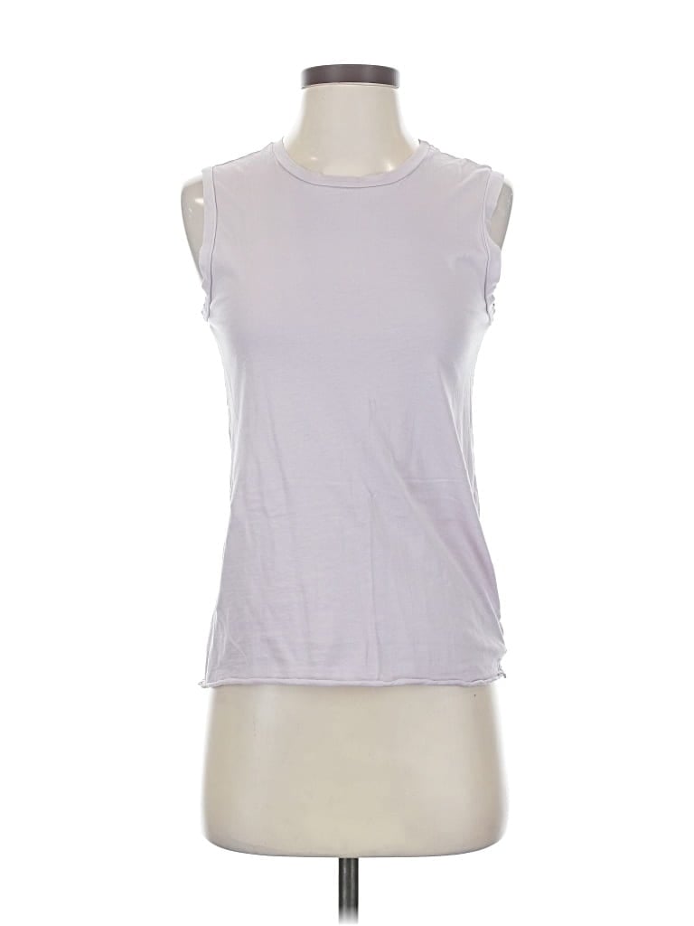 Pre-owned Nili Lotan Sleeveless T-shirt In Silver