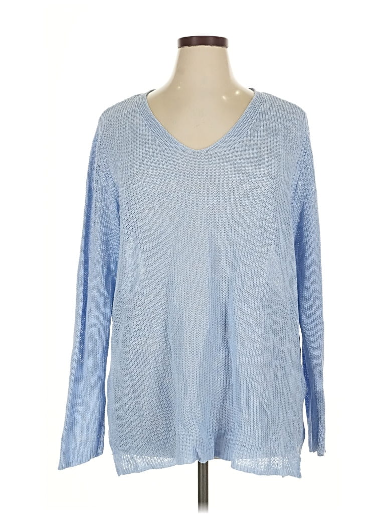 EILEEN FISHER Pre-owned Pullover Sweater In Blue