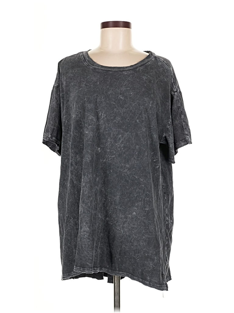 Pre-owned Fp Movement Short Sleeve T-shirt In Gray