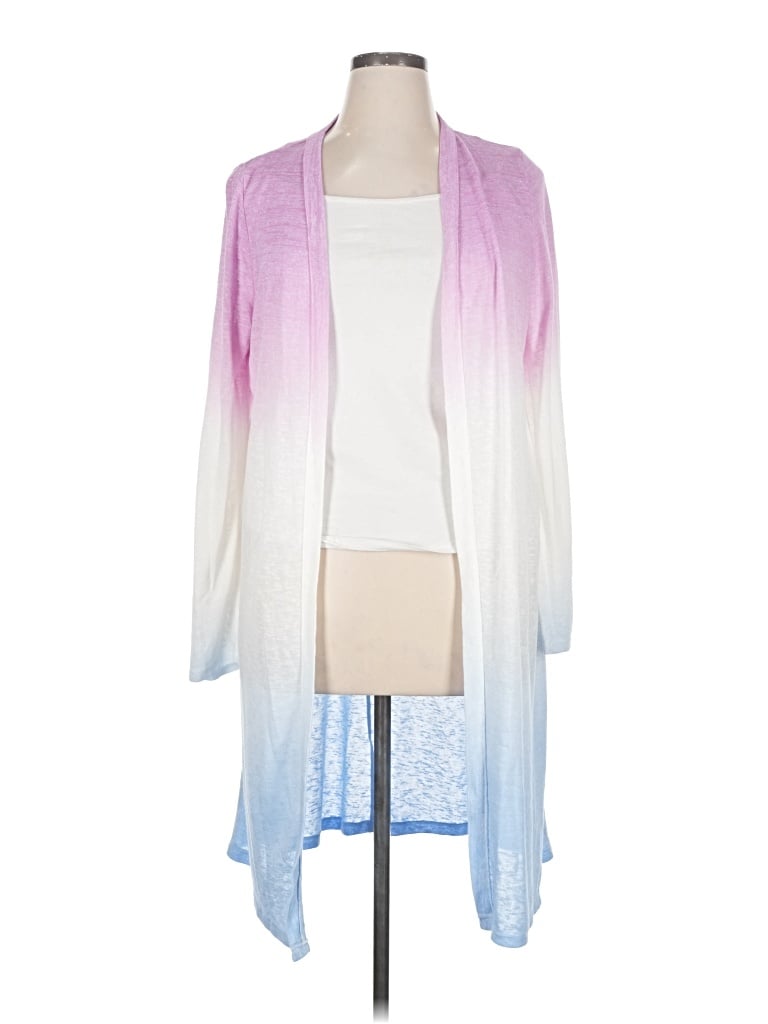 Pre-owned Lane Bryant Cardigan Sweater In Purple