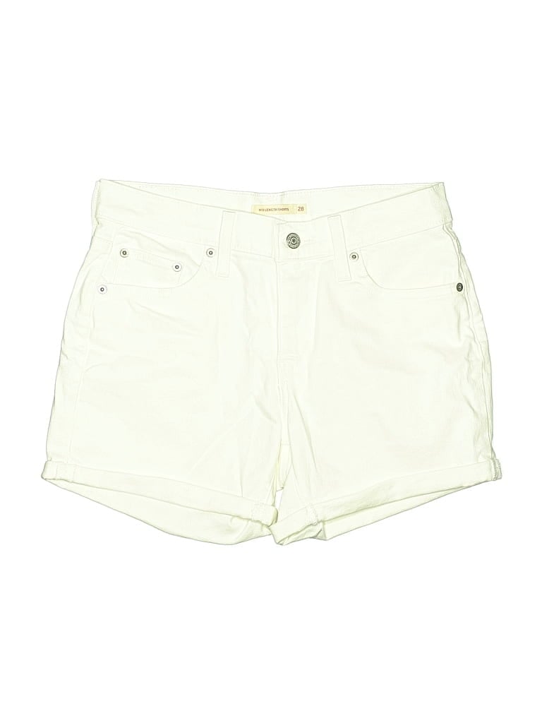 Pre-owned Levi's Shorts In White
