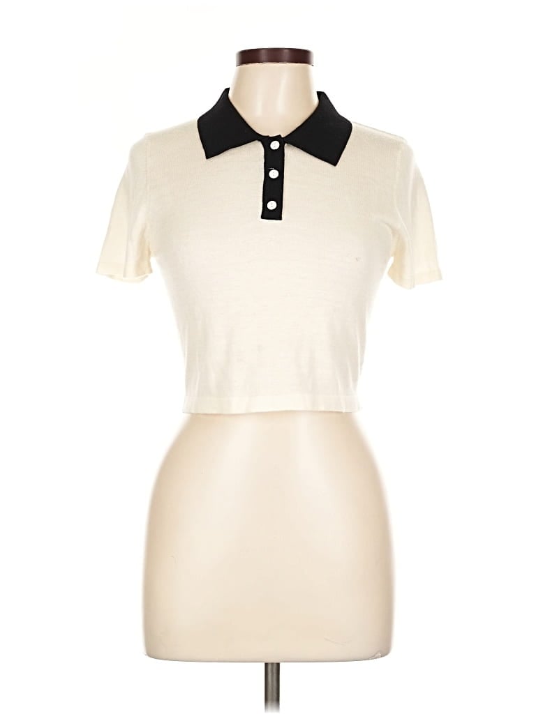 Pre-owned Cider Pullover Sweater In White