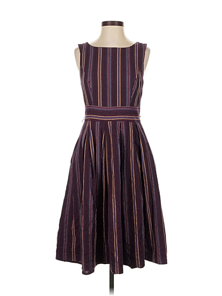 Pre-owned Modcloth Casual Dress In Purple