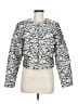 Doncaster Collection Print Silver Jacket Size 8 - photo 1
