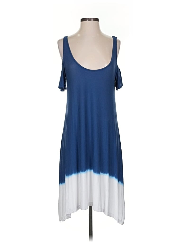 Pre-owned Ny & C Casual Dress In Blue