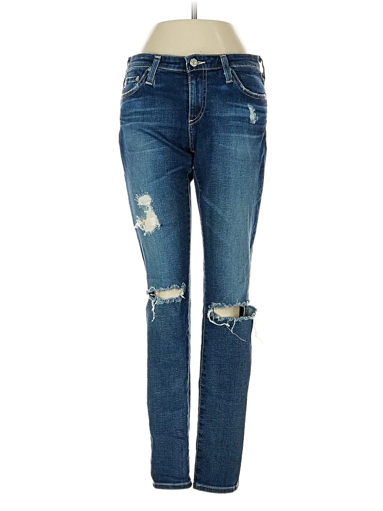 Pre-owned Adriano Goldschmied Jeans In Blue